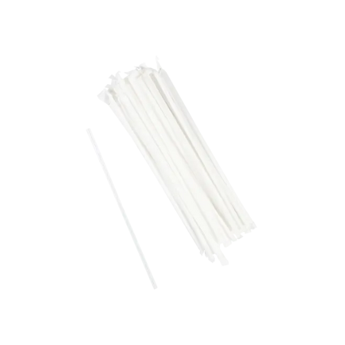 STRAWS 4/500 10.25" WRAPPED