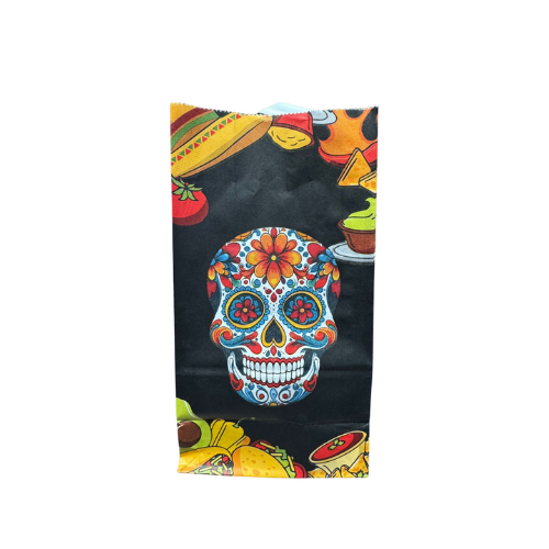4LB BAG WITH PRINTING 500CT CATRINA/SKULL LOGO