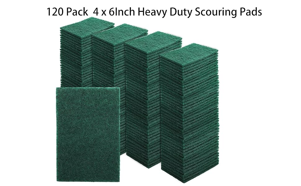 GENERAL PURPOSE GREEN PADS HVY 6/10