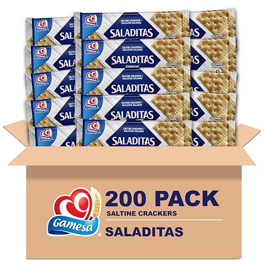 GAMESA SALTINE CRAKERS 200PCK
