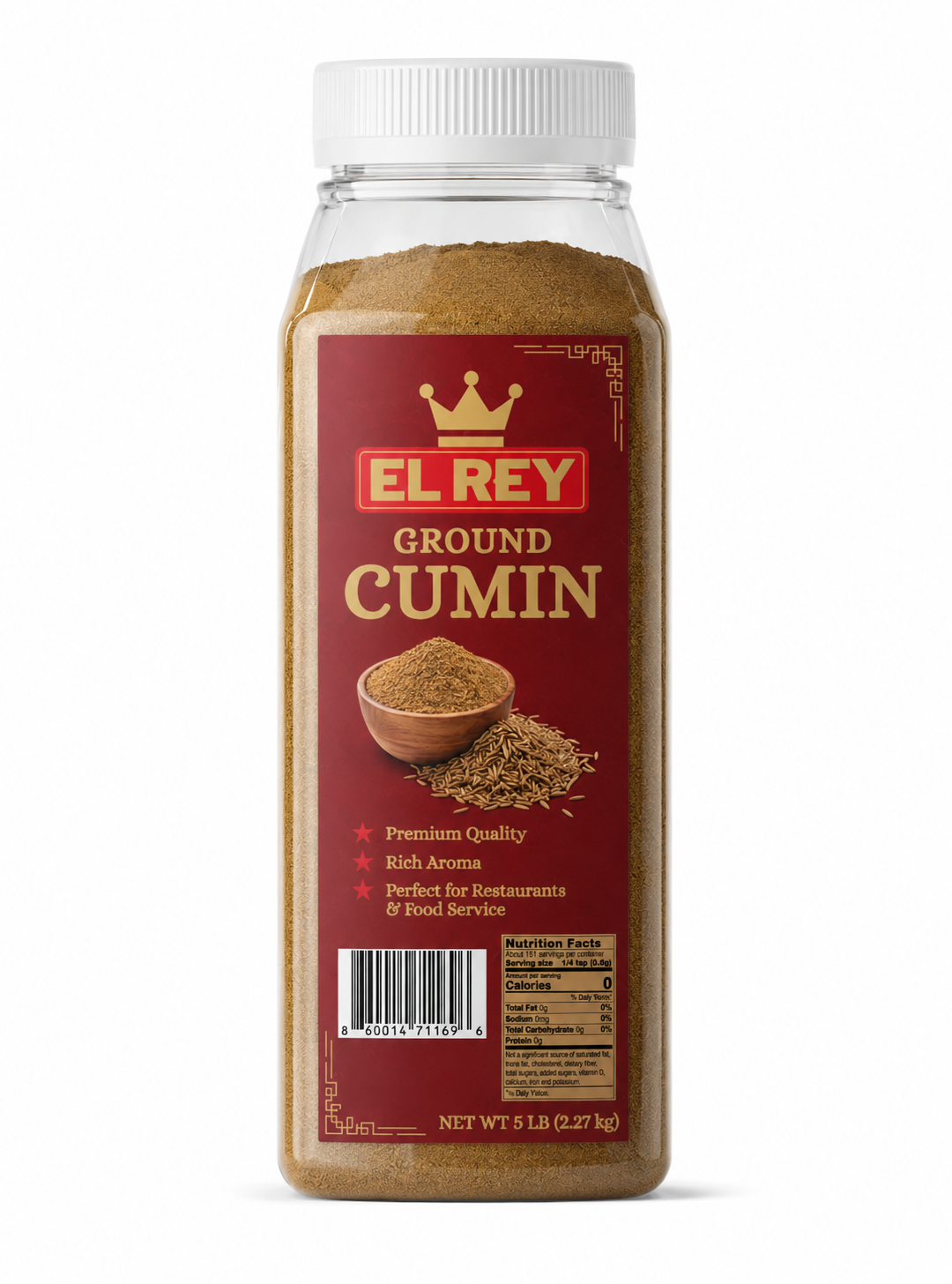 GROUND CUMIN 5LBS