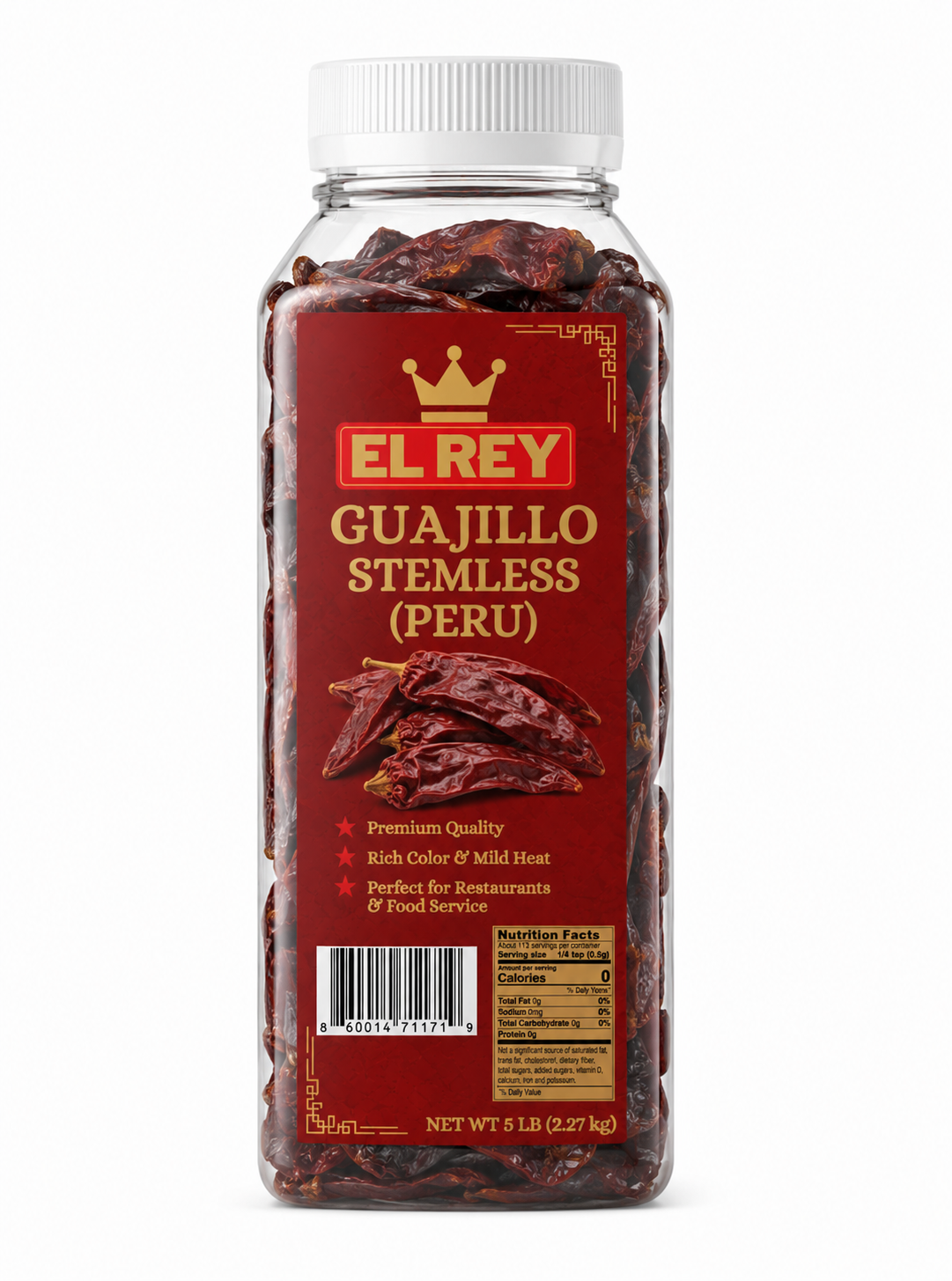 GUAJILLO STEMLESS (PERU)5LBS