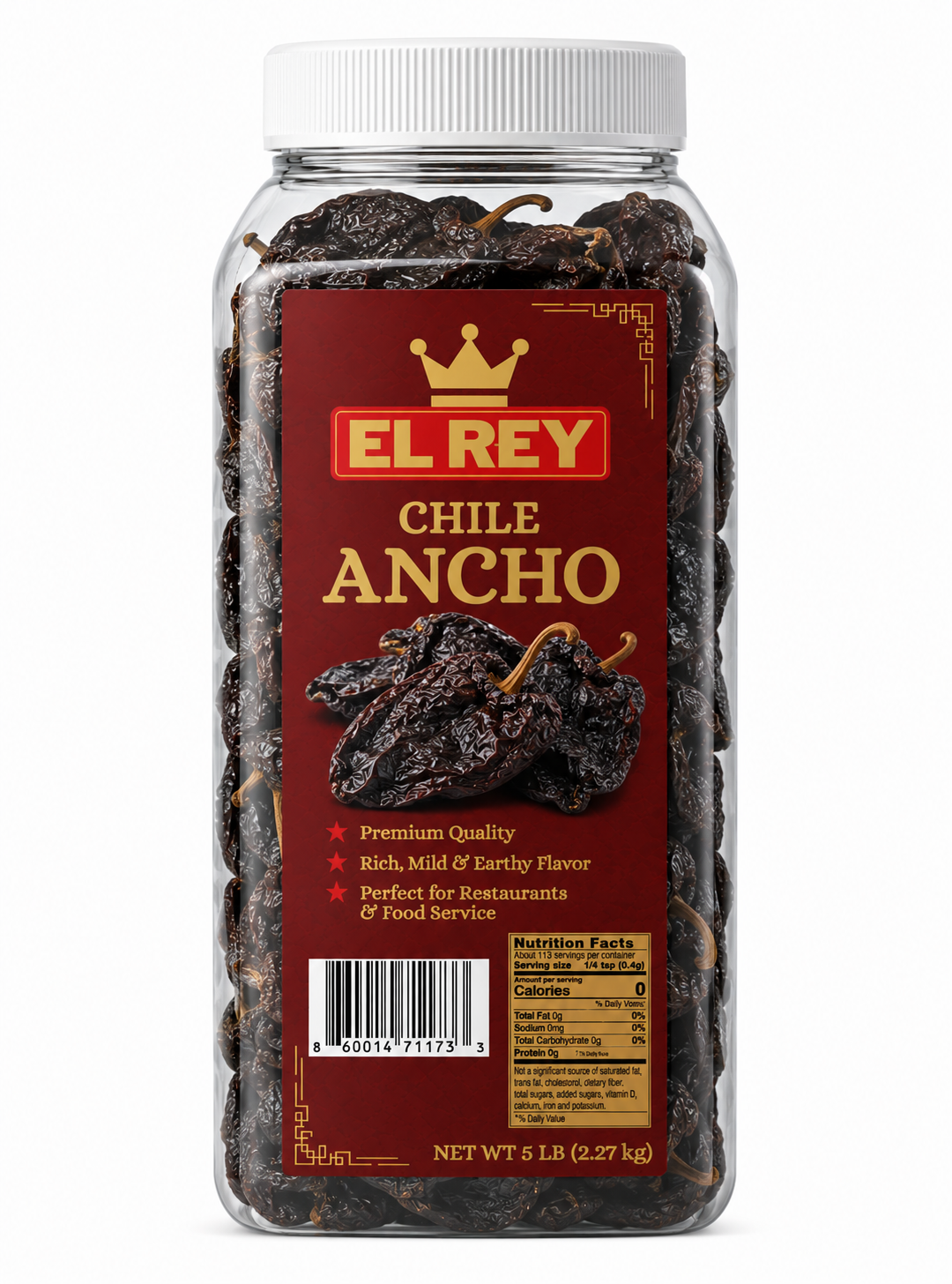 CHILE ANCHO 5 LBS