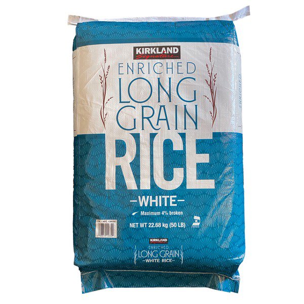 LONG GRAIN RICE 50LBS