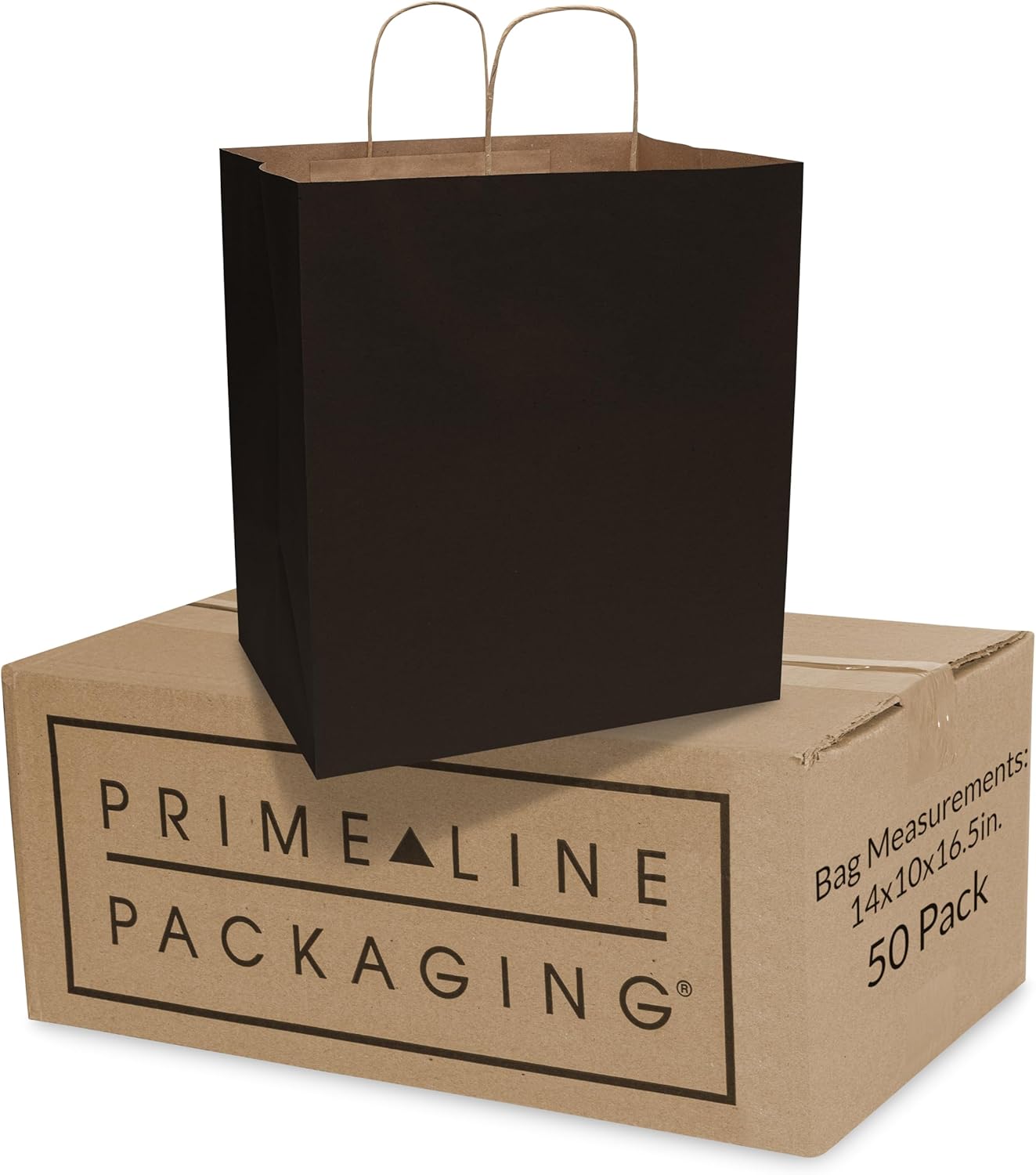 CARRY OUT PAPER BAGS W/H 14X10X16