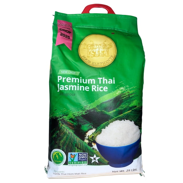 EL REY 25 LBS JASMINE RICE PREMIUM certified