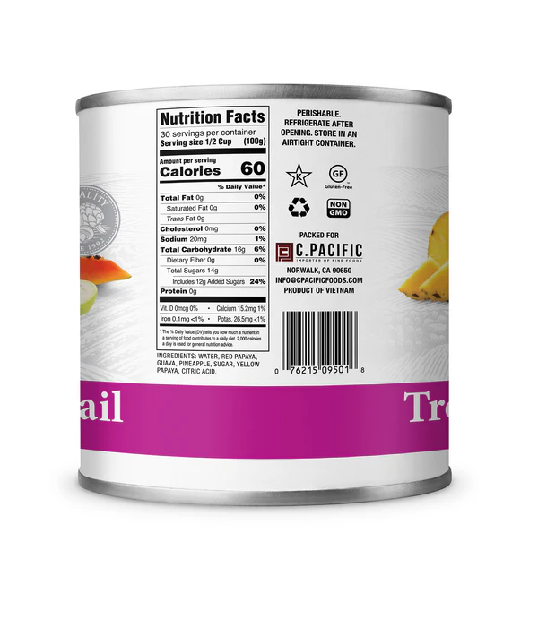 TROPICAL FRUIT COCKTAIL IN LIGHT SYRUP - Image 2